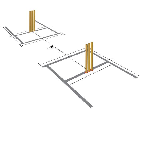 Cricket Crease Marking Frame Bms Products