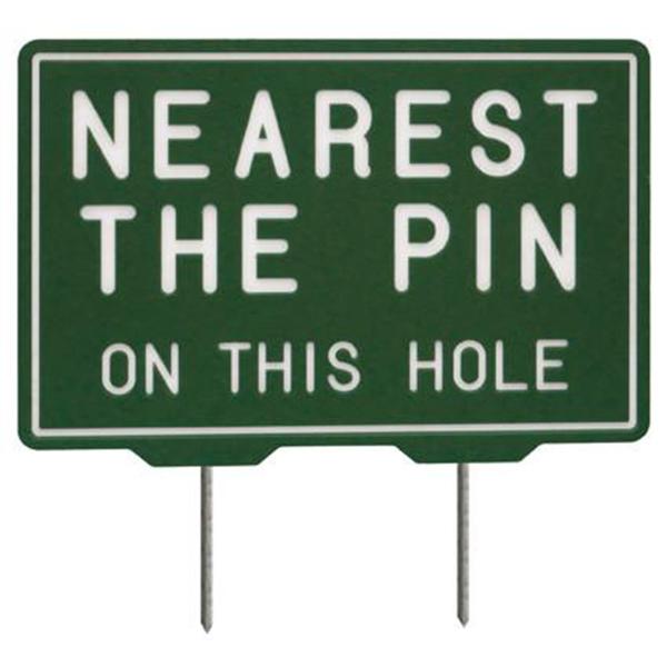 Nearest The Pin Tee Sign OLD DESIGN BMS Products