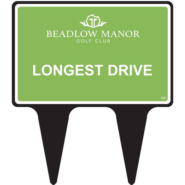 Longest Drive 12x8” Sign BMS Products