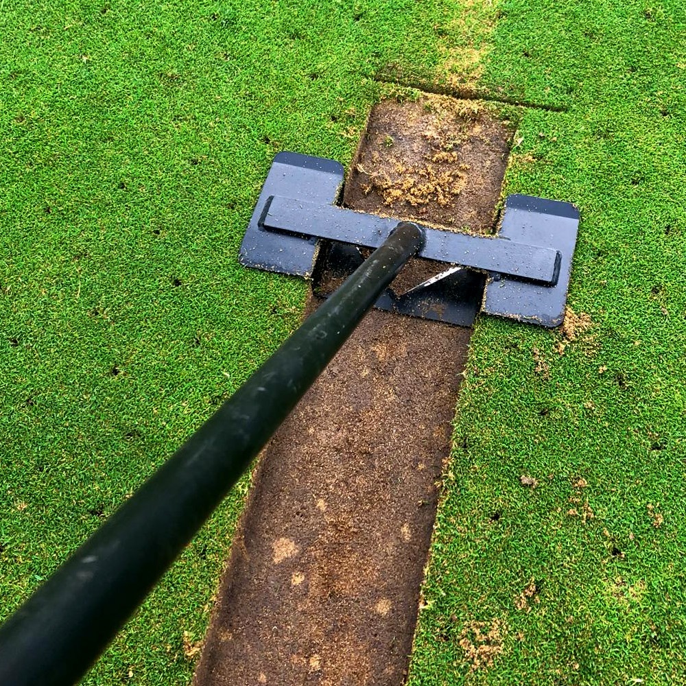 Turf Slitter Can Replace, Renew or Repair! BMS Products