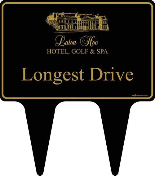 Longest Drive 12x8” Sign BMS Products