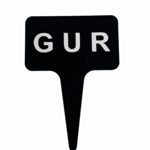 GUR 5" x 3" One-piece Sign