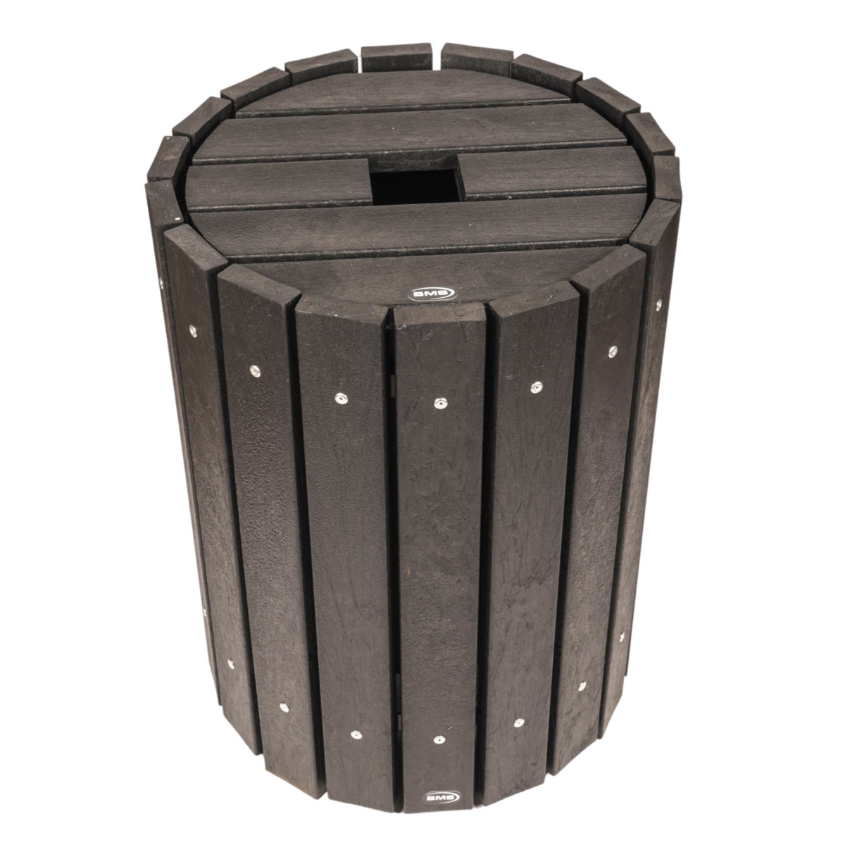 Deluxe Round EcoPlex Litter Bin Rubbish Bins BMS Products