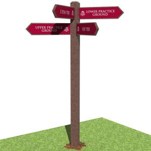 EcoPlex Finger Post Sign