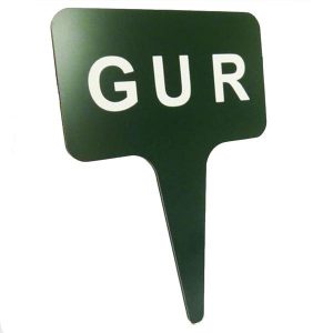 GUR 5" x 3" One-piece Sign