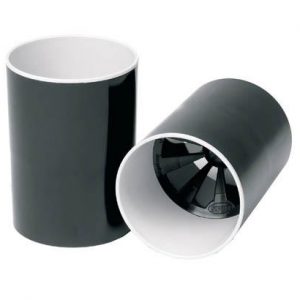 Black Plastic Hole Cup