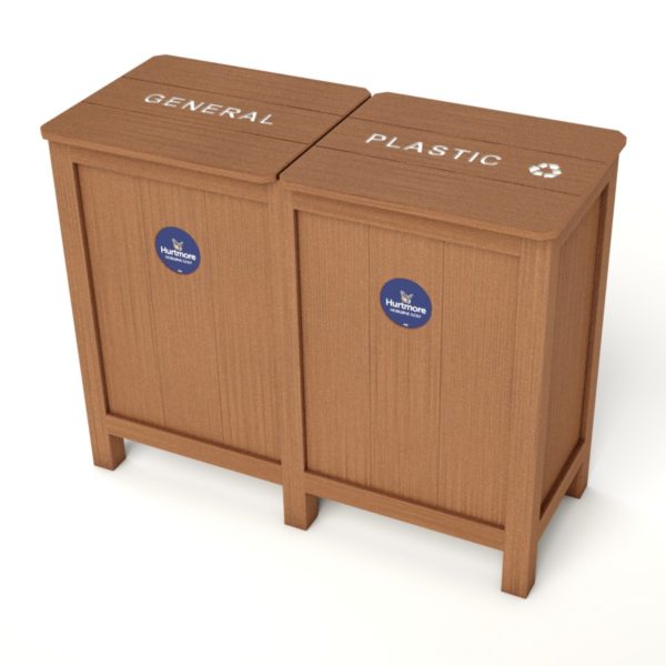 DOUBLE-PREMIUM-BIN-HINGED-LID-WASTE-BIN-Logo-Light