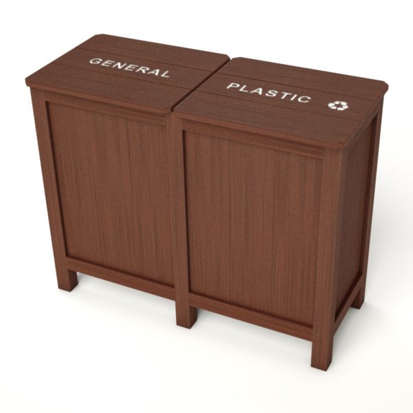 DOUBLE-PREMIUM-BIN-HINGED-LID-WASTE-BIN-NOLogo-Dark