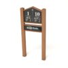 Medium Tee Sign - Angled - Noroko - cw Sponsor_Light